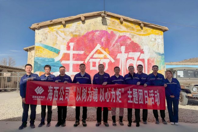 国能青海海西公司团总支组织青年赴《生命树》取景地开展主题团日活动